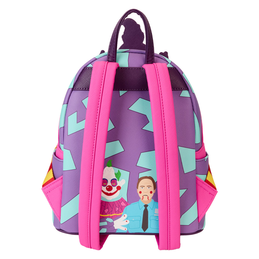 Loungefly MGM Killer Klowns Glow in the Dark Cosplay Mini Backpack