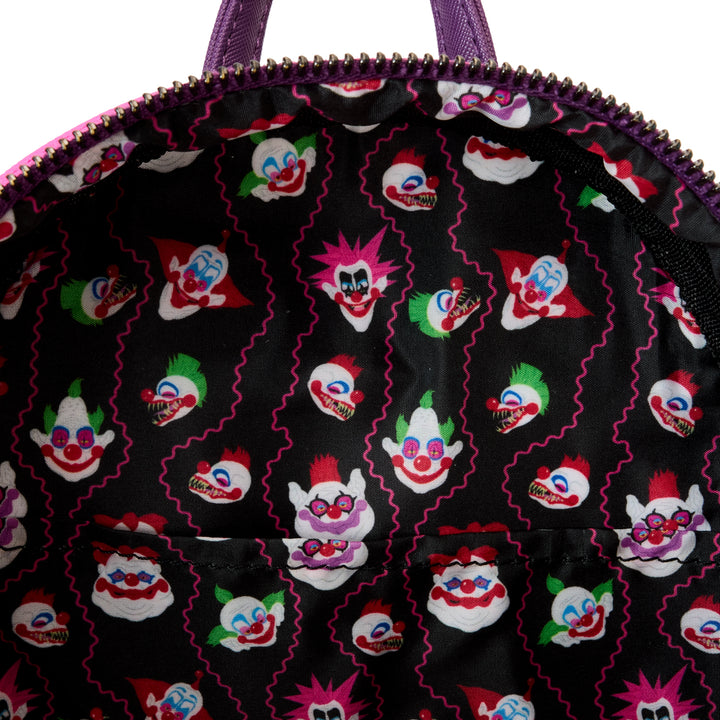 Loungefly MGM Killer Klowns Glow in the Dark Cosplay Mini Backpack