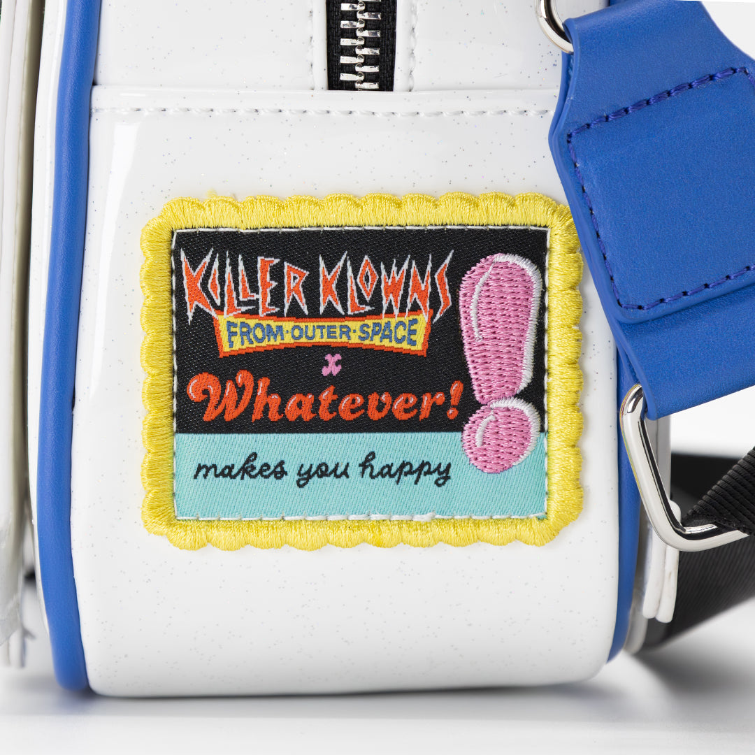 Whatever! Makes You Happy Killer Klowns From Outer Space Jojo’s Ice Cream Truck Crossbody with Ray Gun Charm