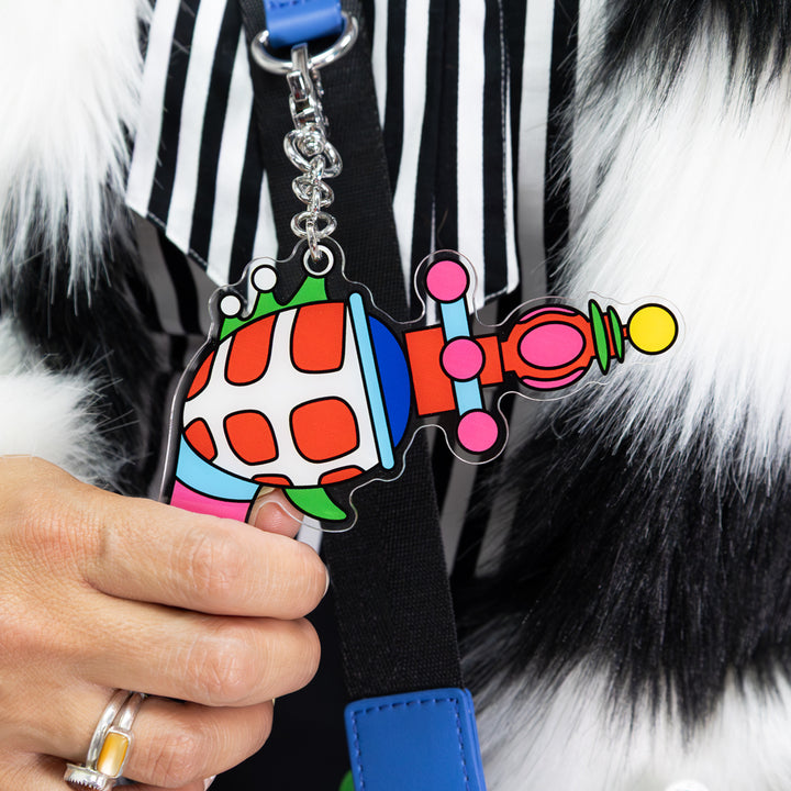 Whatever! Makes You Happy Killer Klowns From Outer Space Jojo’s Ice Cream Truck Crossbody with Ray Gun Charm