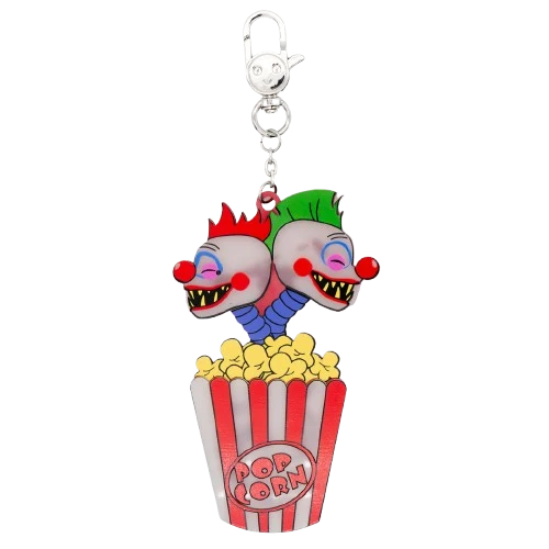 Whatever! Makes You Happy Killer Klowns 5" Layered Acrylic Bag Charm