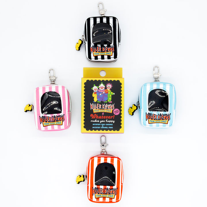 Whatever! Makes You Happy Killer Klowns From Outer Space Mini Popcorn Ita Bag Charms