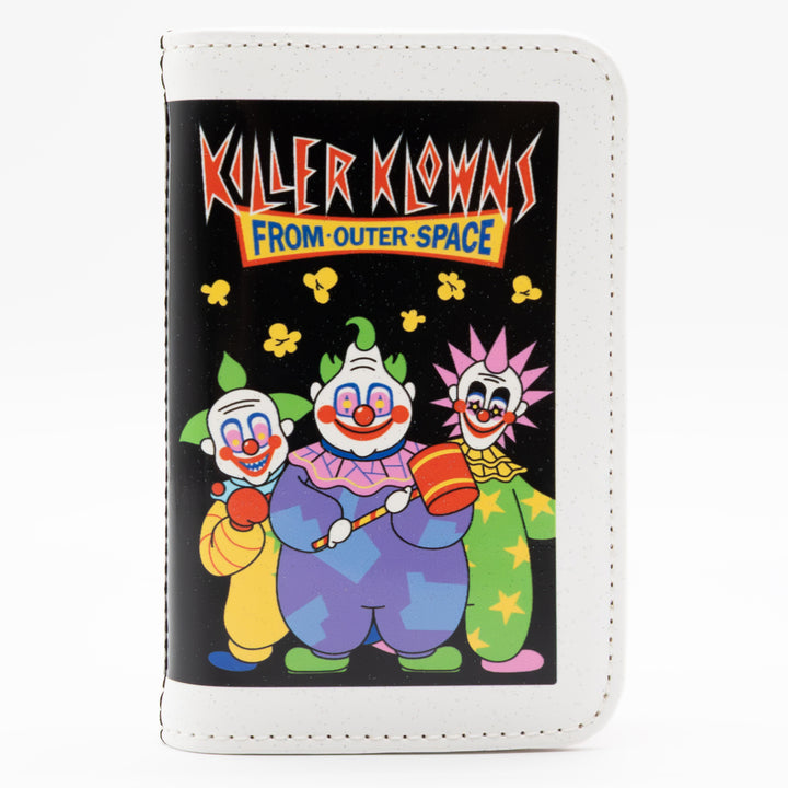 Whatever! Makes You Happy Killer Klowns From Outer Space VHS Accordion Wallet