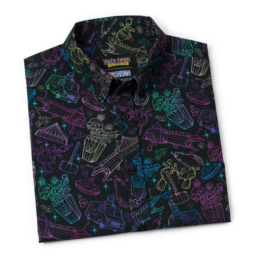 RSVLTS Killer Klowns from Outer Space "Big Top Terror" - KUNUFLEX Short Sleeve Shirt