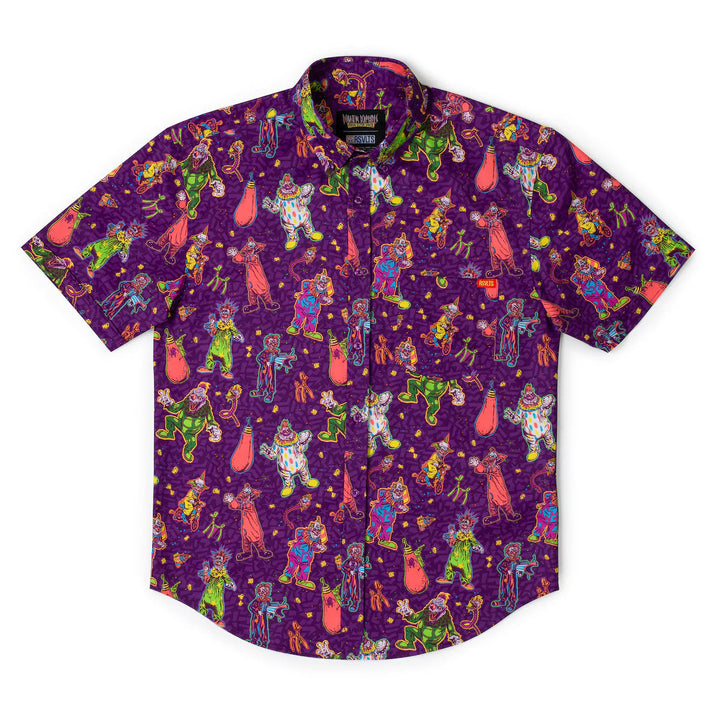 RSVLTS Killer Klowns from Outer Space "Klown Chaos" - KUNUFLEX Short Sleeve Shirt