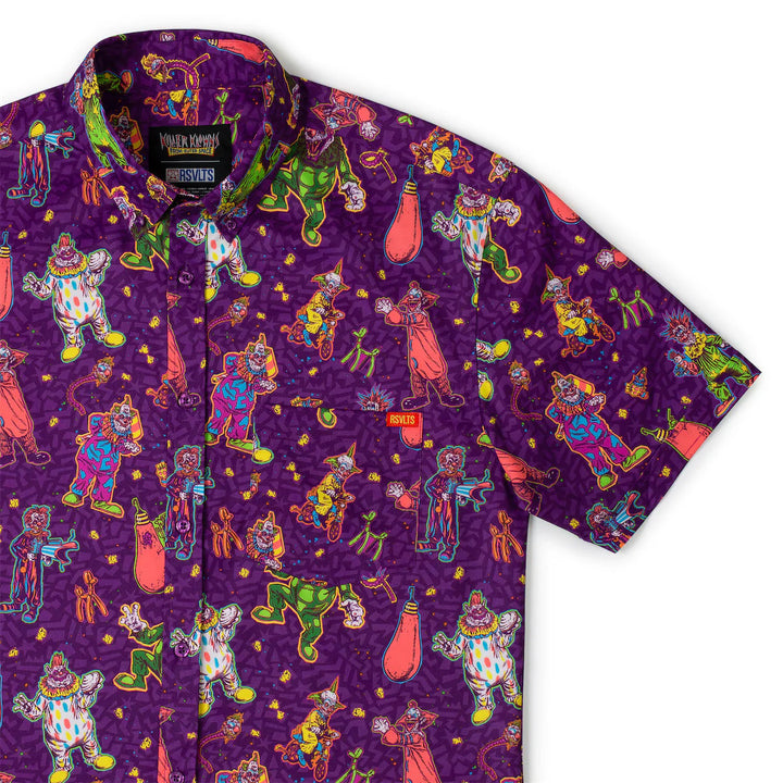 RSVLTS Killer Klowns from Outer Space "Klown Chaos" - KUNUFLEX Short Sleeve Shirt