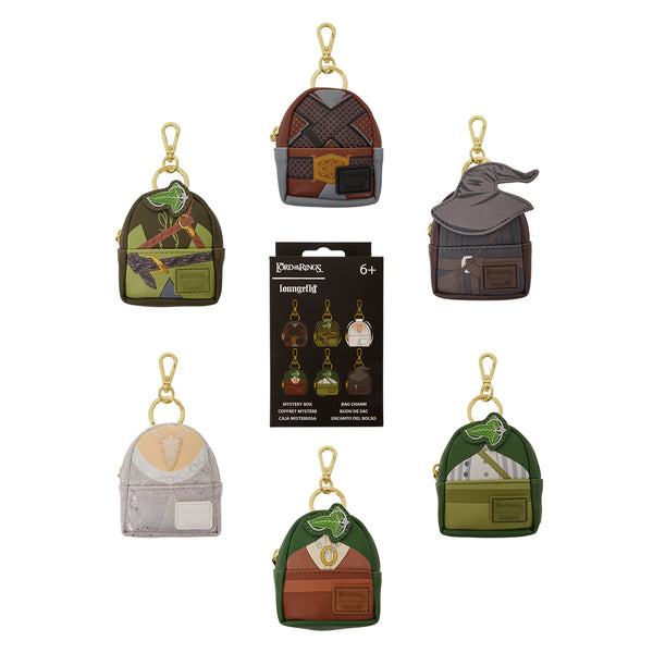 Lord of The Rings Cosplay Mystery Mini Backpack Keychain Charm