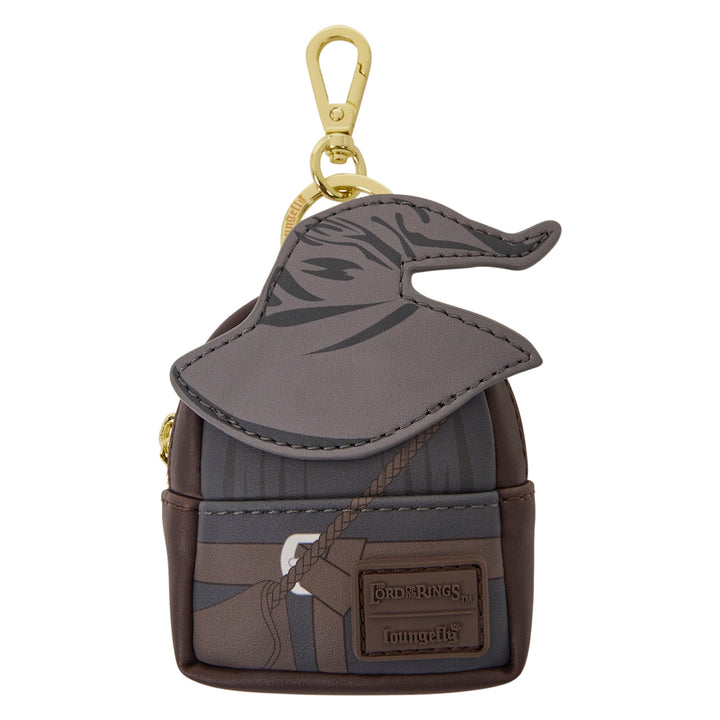 Keychain with character design on a white background