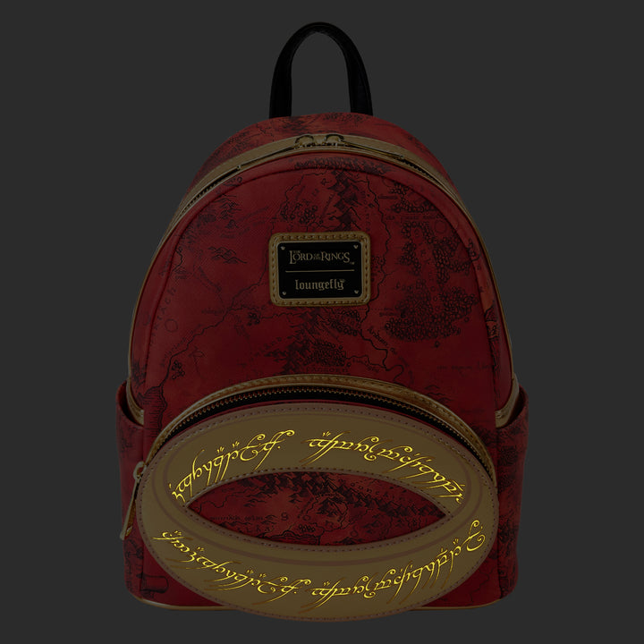 Loungefly WB The Lord of the Rings The One Ring Mini Backpack