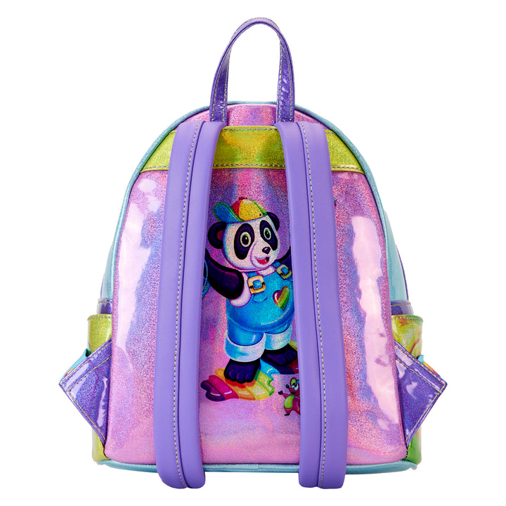 Loungefly Lisa Frank Color Block Mini Backpack