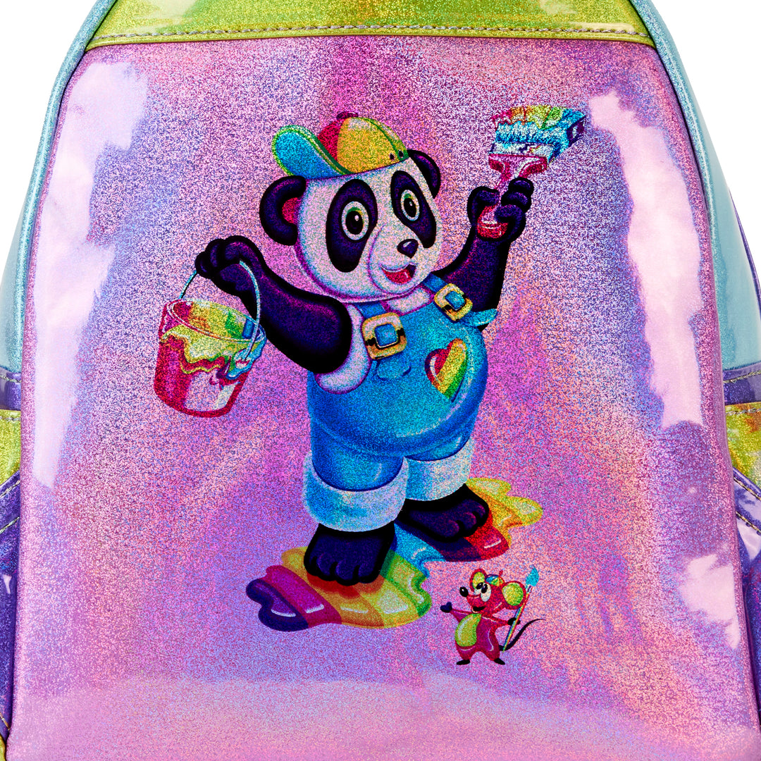 Loungefly Lisa Frank Color Block Mini Backpack