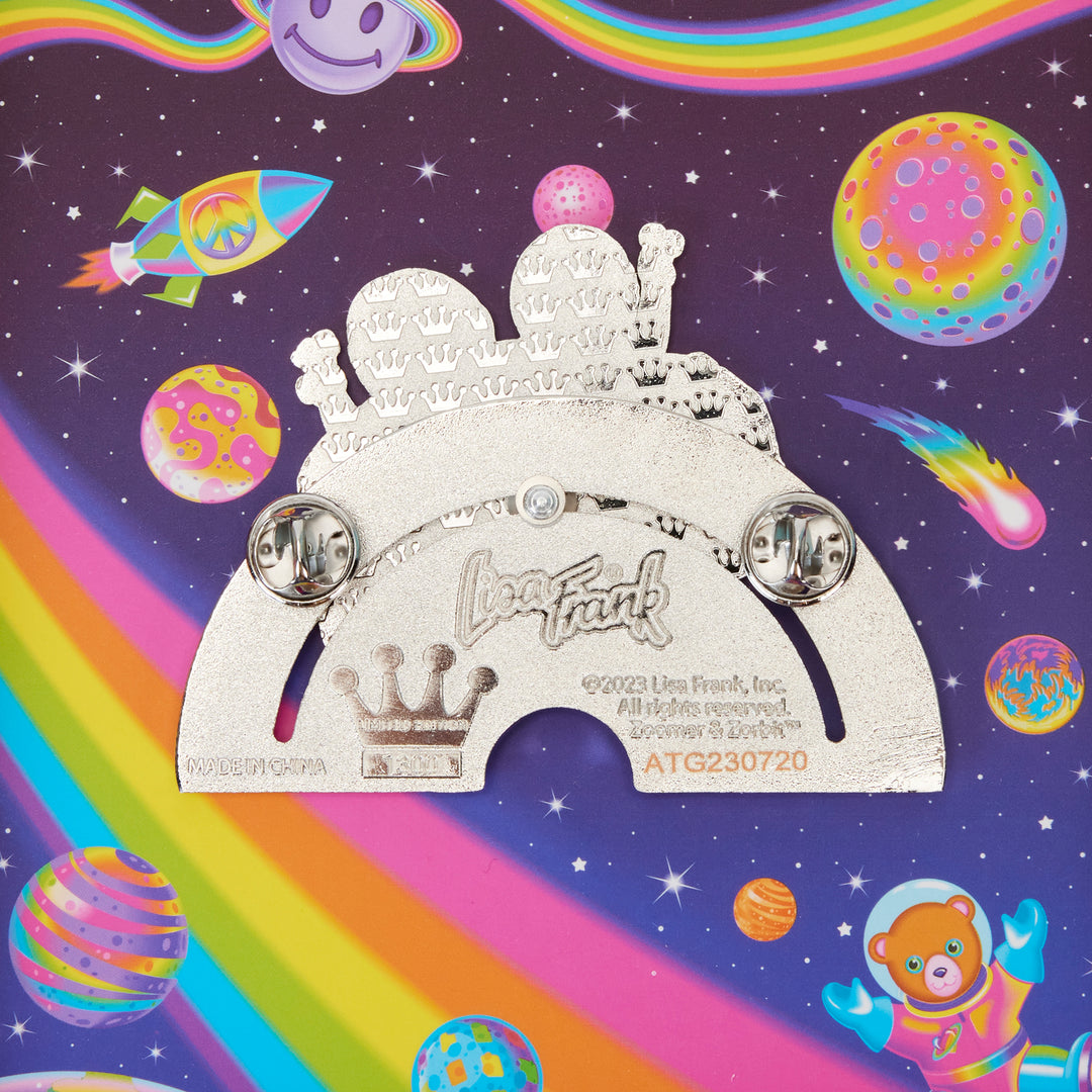 Lisa Frank Zoomer & Zorbit 3" Collector Box Limited Edition Pin