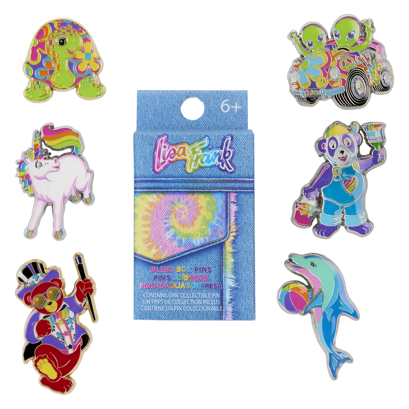 Lisa Frank Characters Blind Box Pin