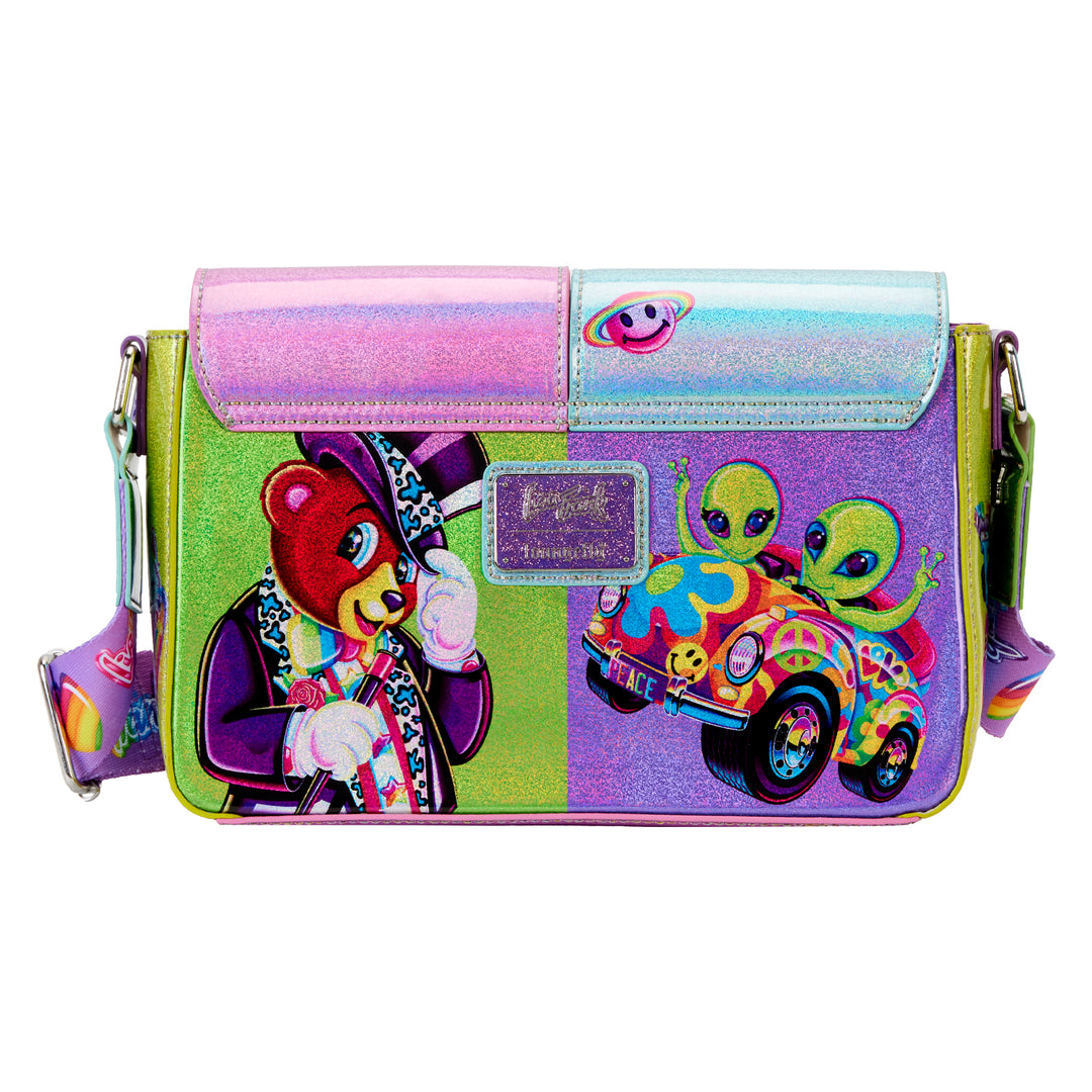 Lisa Frank Color Block Crossbody