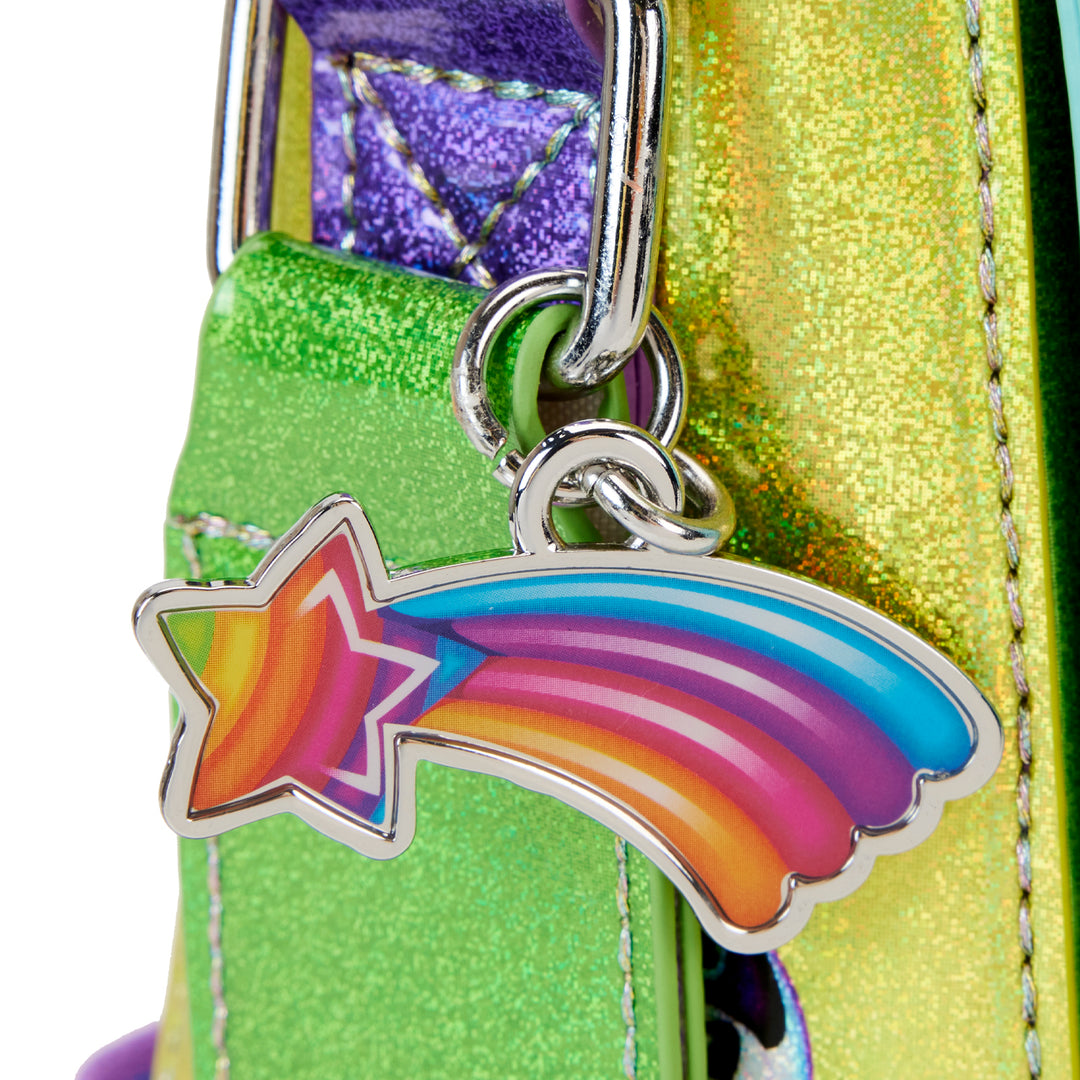 Lisa Frank Color Block Crossbody