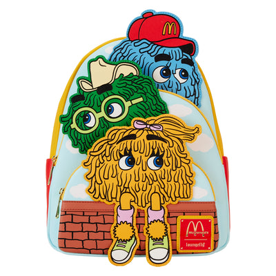 McDonald's Triple Pocket Fry Guys Mini Backpack