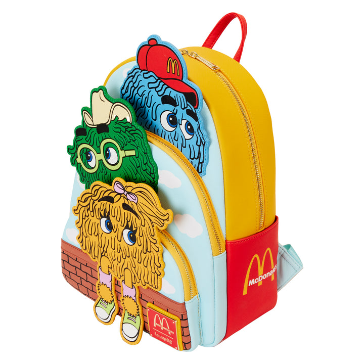 McDonald's Triple Pocket Fry Guys Mini Backpack