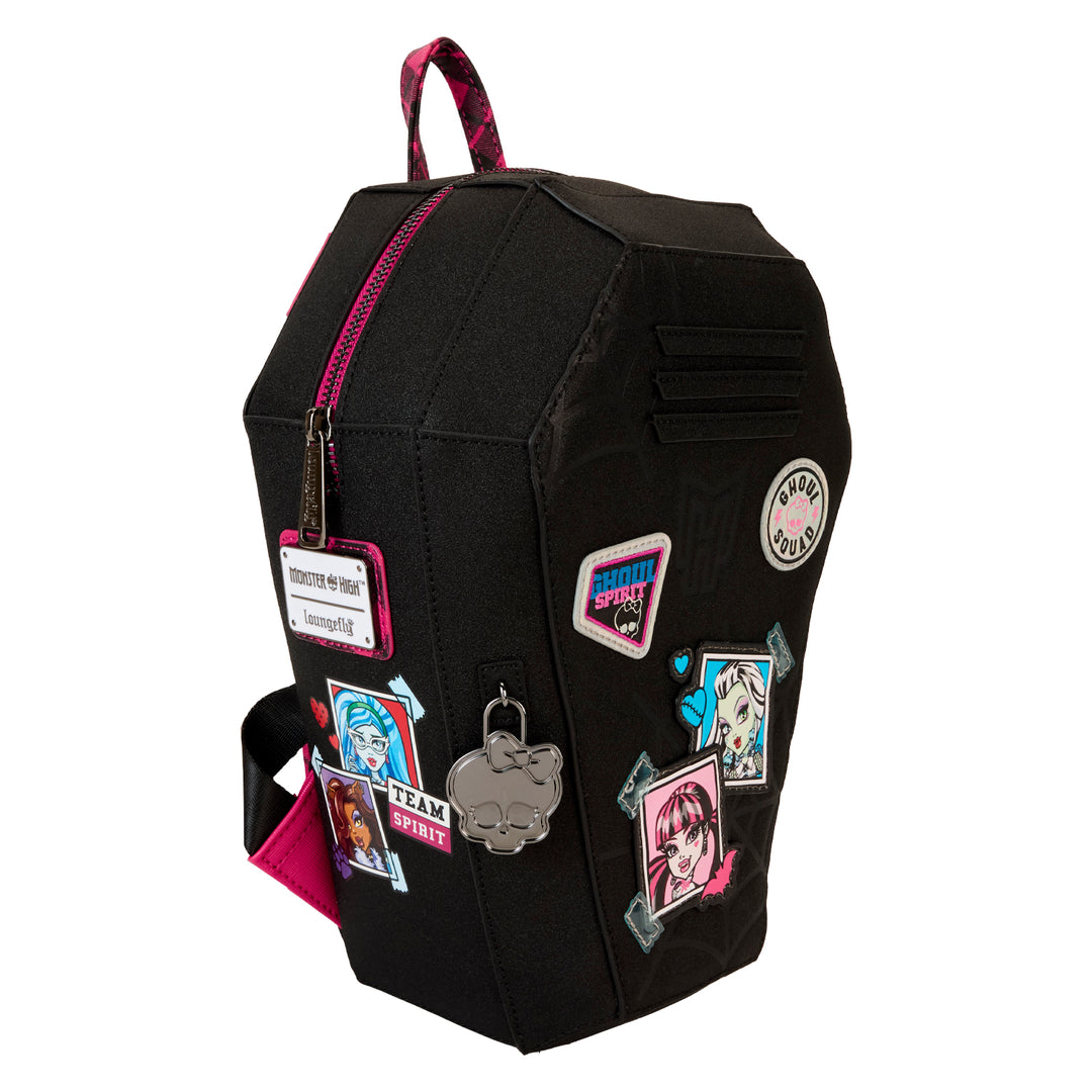 Loungefly Mattel Monster High Crypt Locker Mini Backpack