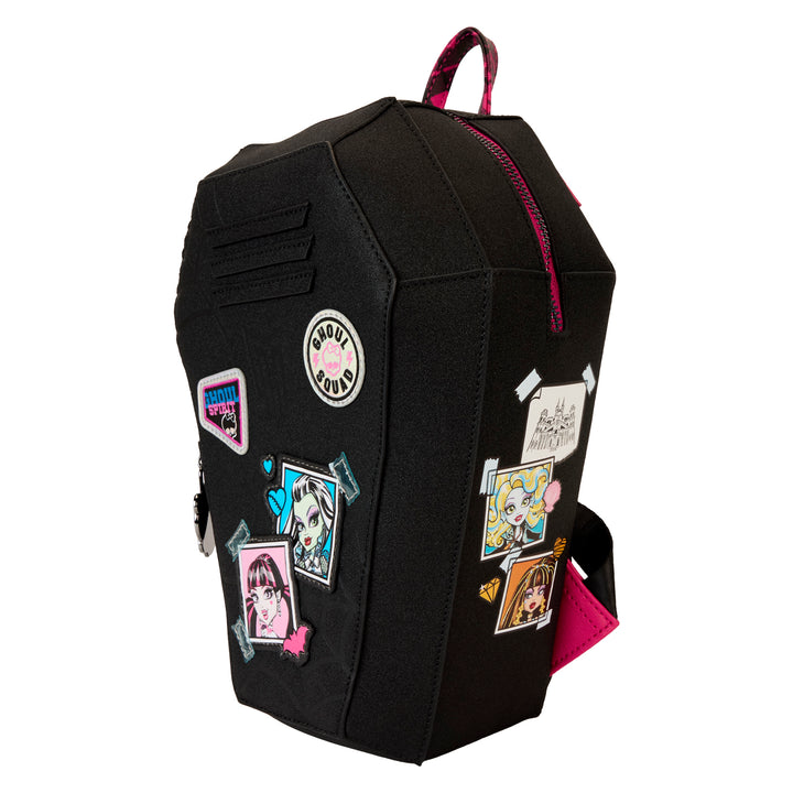 Loungefly Mattel Monster High Crypt Locker Mini Backpack