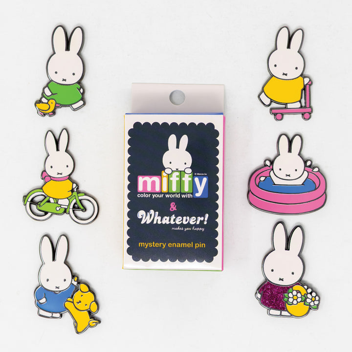 Whatever! Makes You Happy Miffy Summer Time Fun Blind Box Enamel Pins