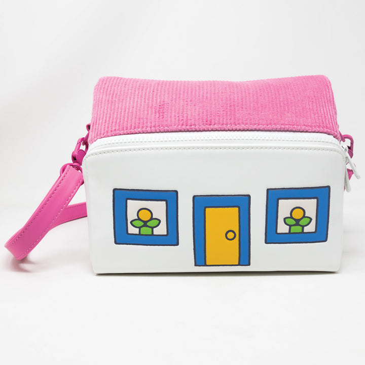 Whatever! Makes You Happy Miffy House Compartment Crossbody Bag with Strap