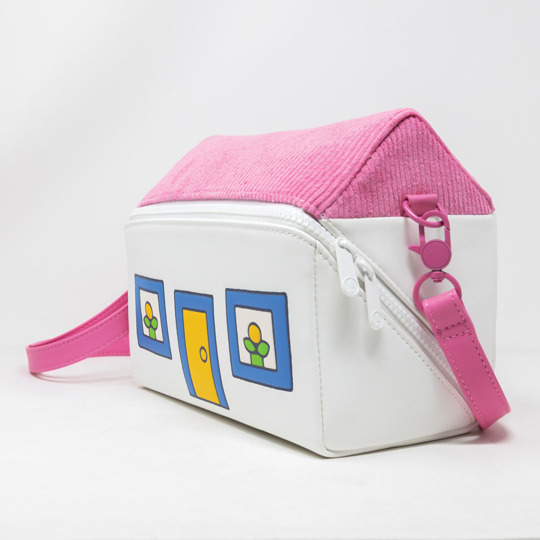 Whatever! Makes You Happy Miffy House Compartment Crossbody Bag with Strap