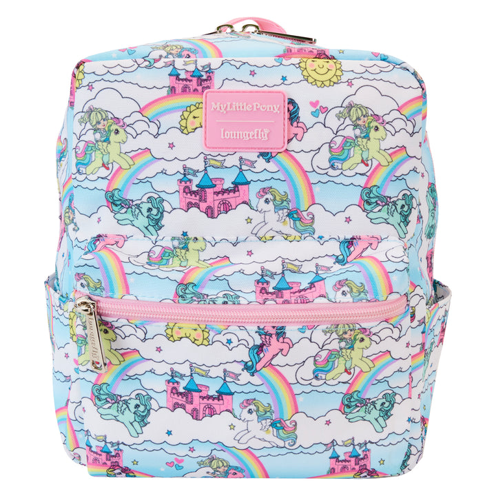 Loungefly Hasbro My Little Pony Sky Scene AOP Nylon Mini Backpack