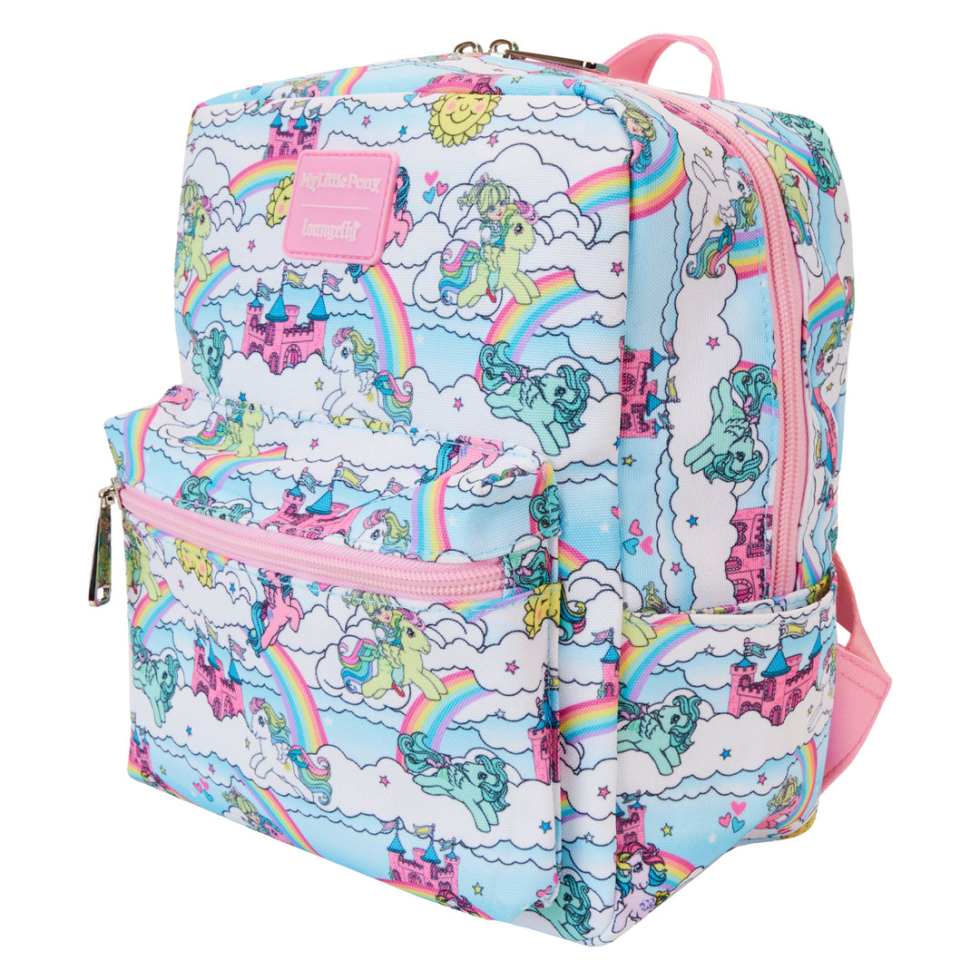 Loungefly Hasbro My Little Pony Sky Scene AOP Nylon Mini Backpack