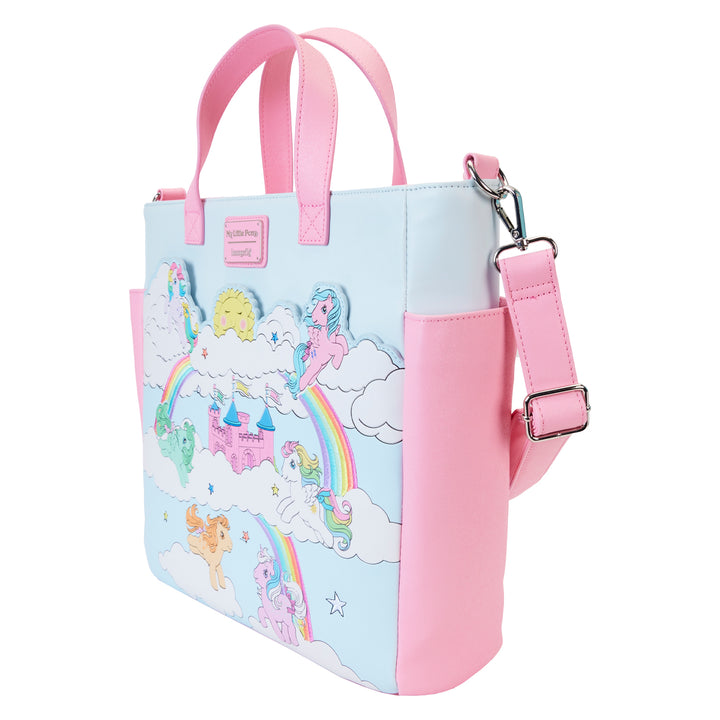 Loungefly Hasbro My Little Pony Sky Scene Convertible Tote Bag