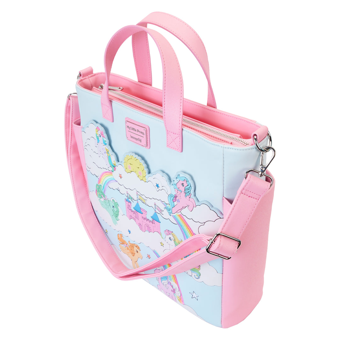 Loungefly Hasbro My Little Pony Sky Scene Convertible Tote Bag