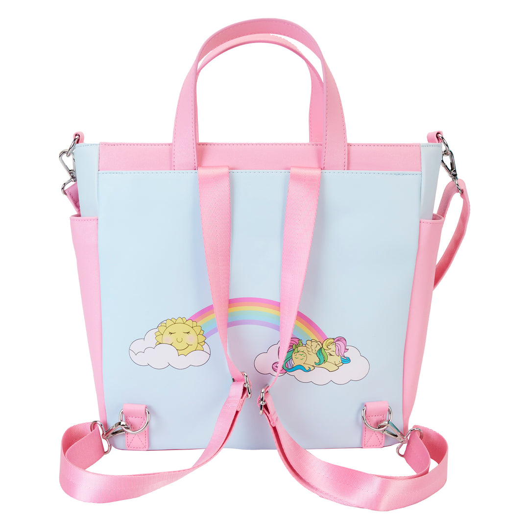 Loungefly Hasbro My Little Pony Sky Scene Convertible Tote Bag