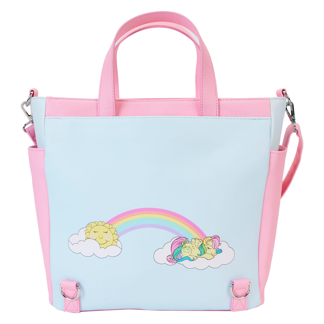 Loungefly Hasbro My Little Pony Sky Scene Convertible Tote Bag