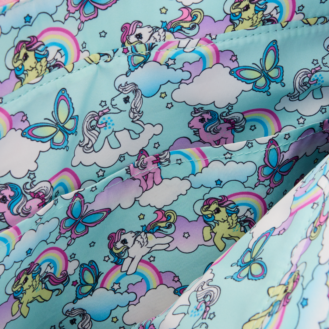 Loungefly Hasbro My Little Pony Sky Scene Convertible Tote Bag