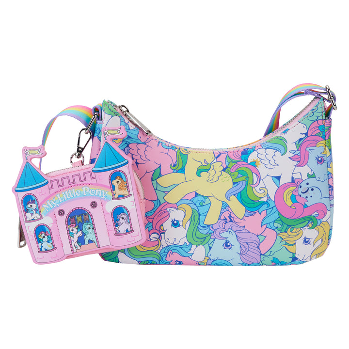 Loungefly Hasbro My Little Pony AOP Baguette Crossbody Bag