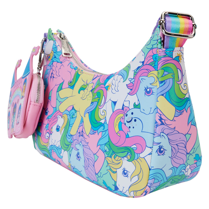 Loungefly Hasbro My Little Pony AOP Baguette Crossbody Bag