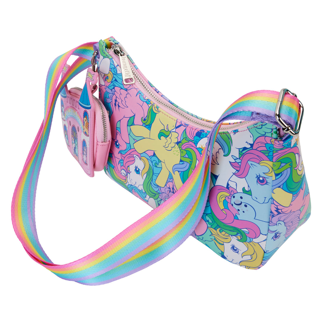 Loungefly Hasbro My Little Pony AOP Baguette Crossbody Bag