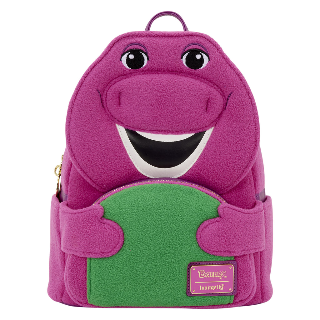 Loungefly Mattel Barney Cosplay Mini Backpack – Grotto Treasures