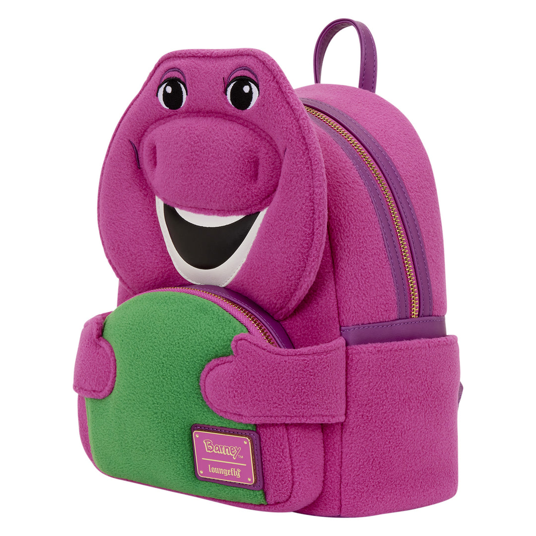 Loungefly Mattel Barney Cosplay Mini Backpack