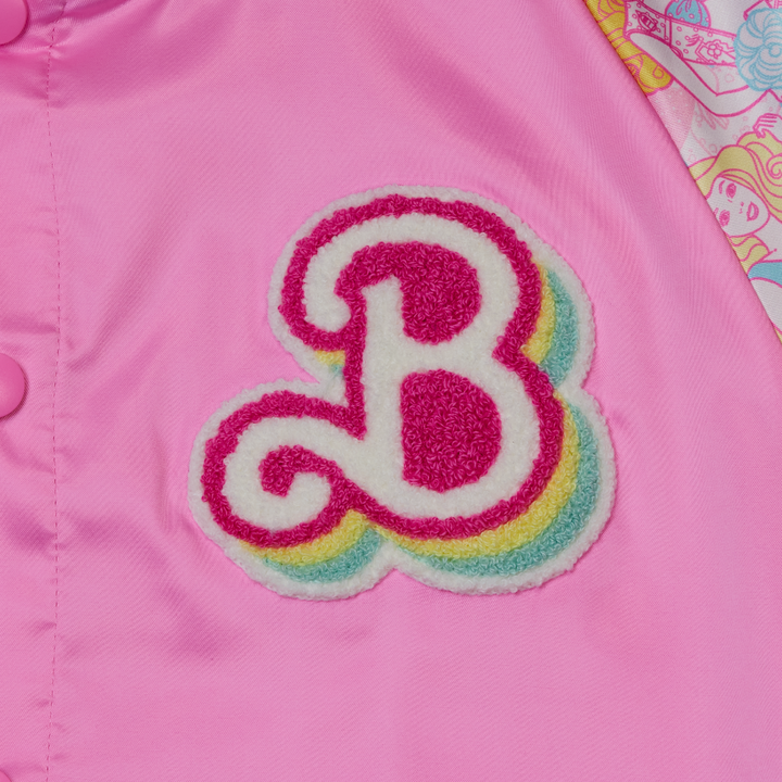 Loungefly Mattel Barbie 65th Anniversary Bomber Jacket