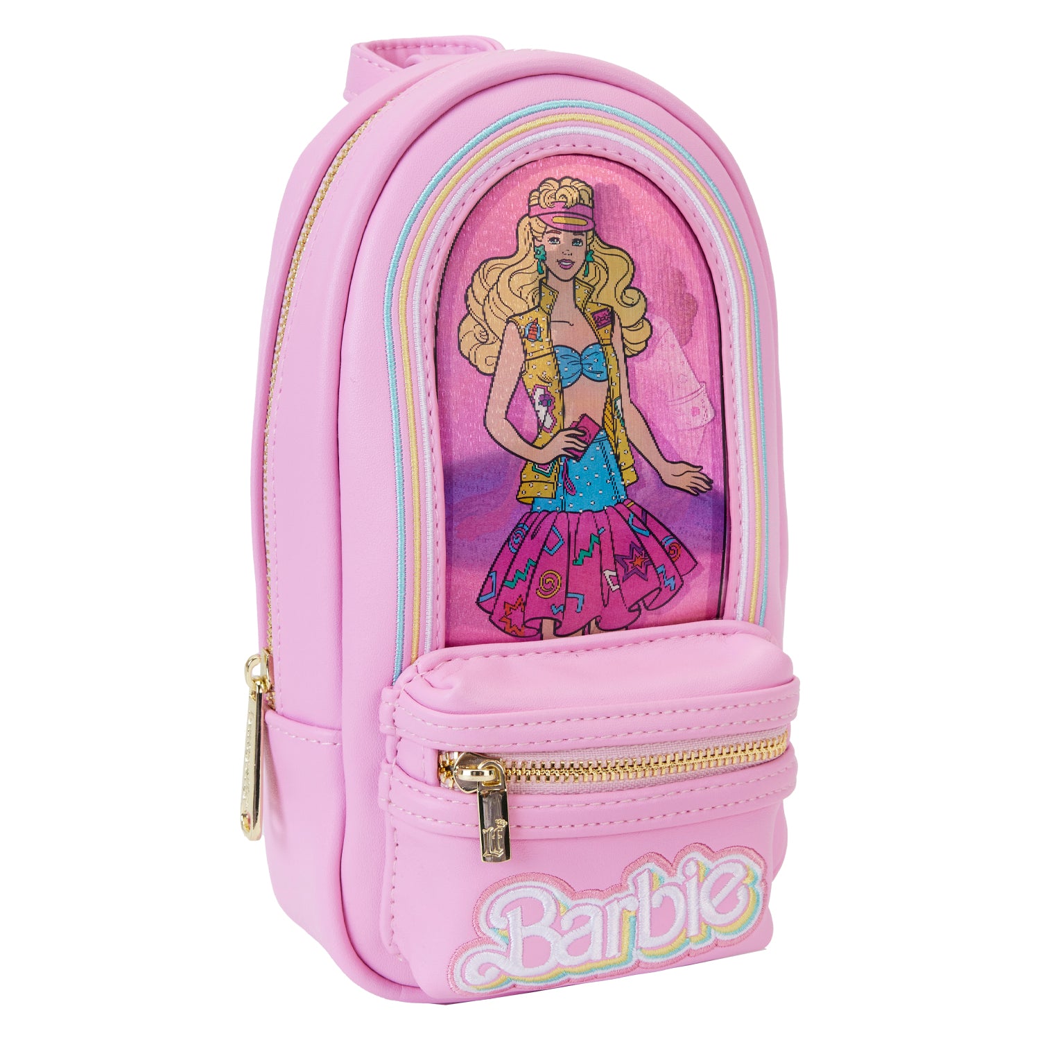 Loungefly Mattel Barbie 65th Anniversary Mini Backpack Pencil Case Grotto Treasures