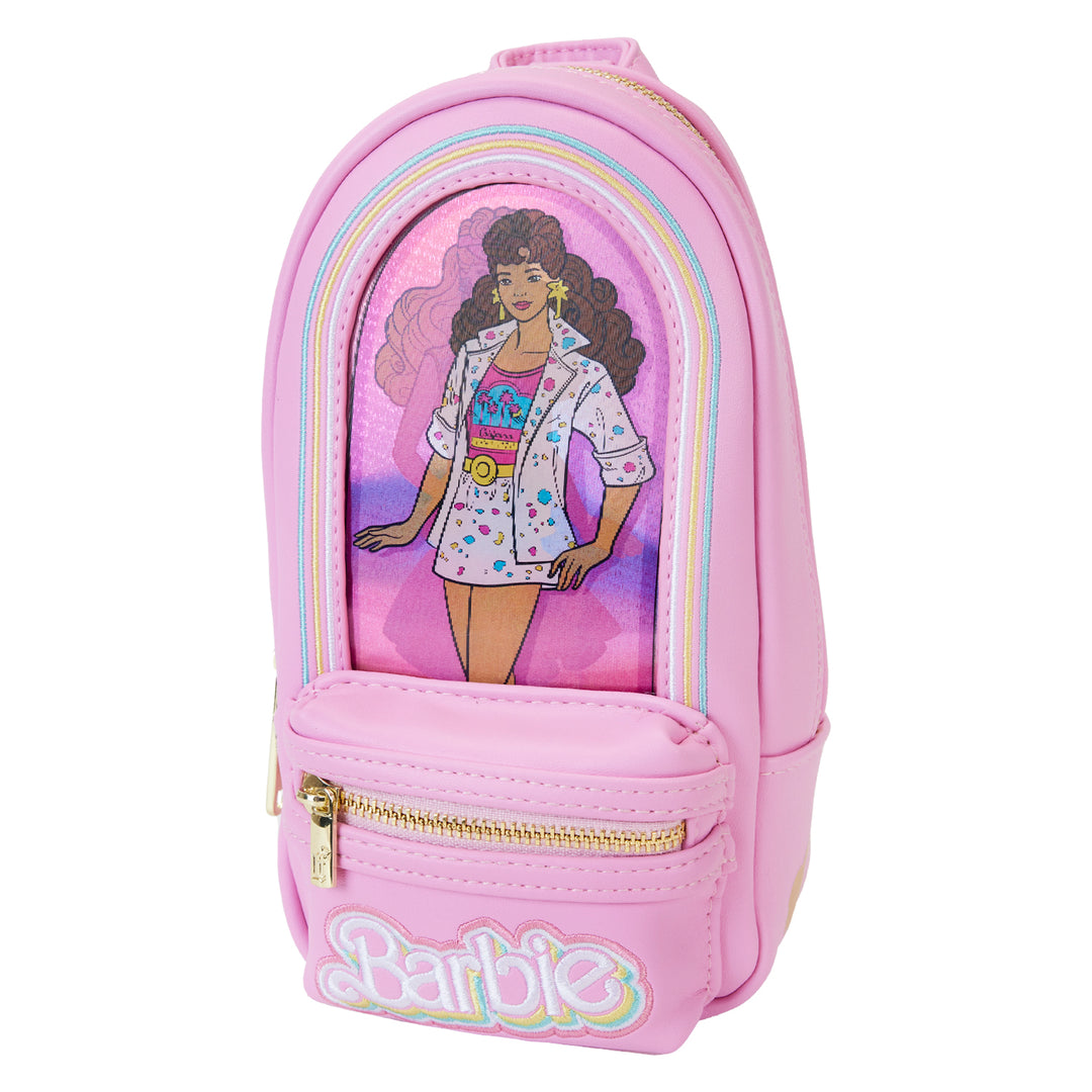 Loungefly Mattel Barbie 65th Anniversary Mini Backpack Pencil Case