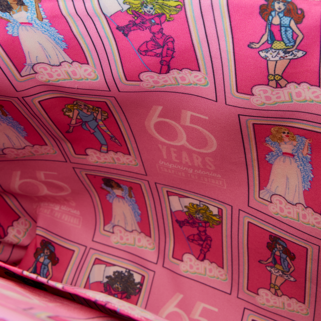 Loungefly Mattel Barbie 65th Anniversary Crossbody Bag