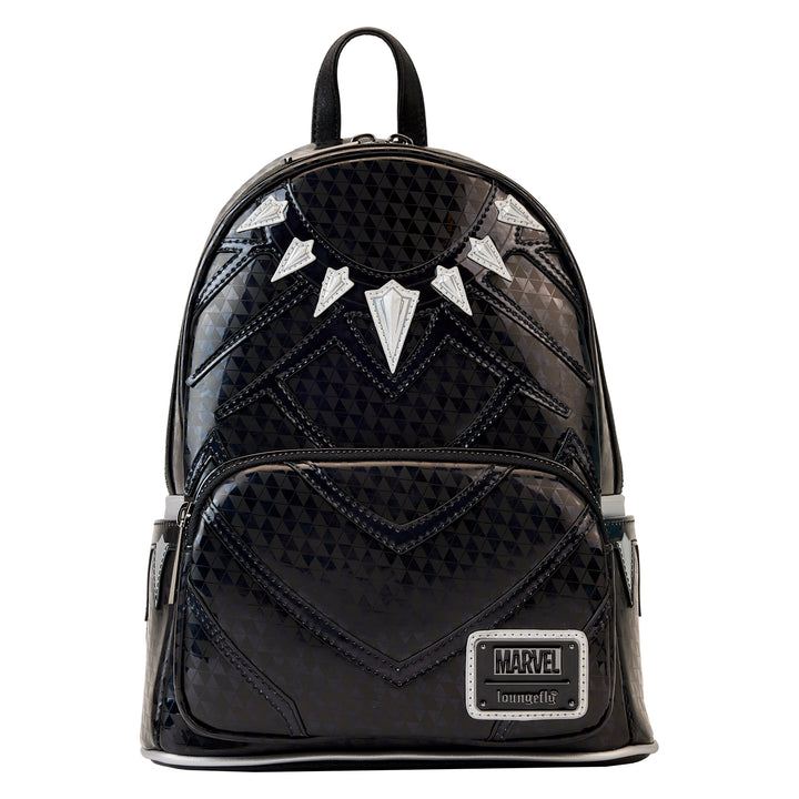 Marvel Metallic Black Panther Cosplay Mini Backpack