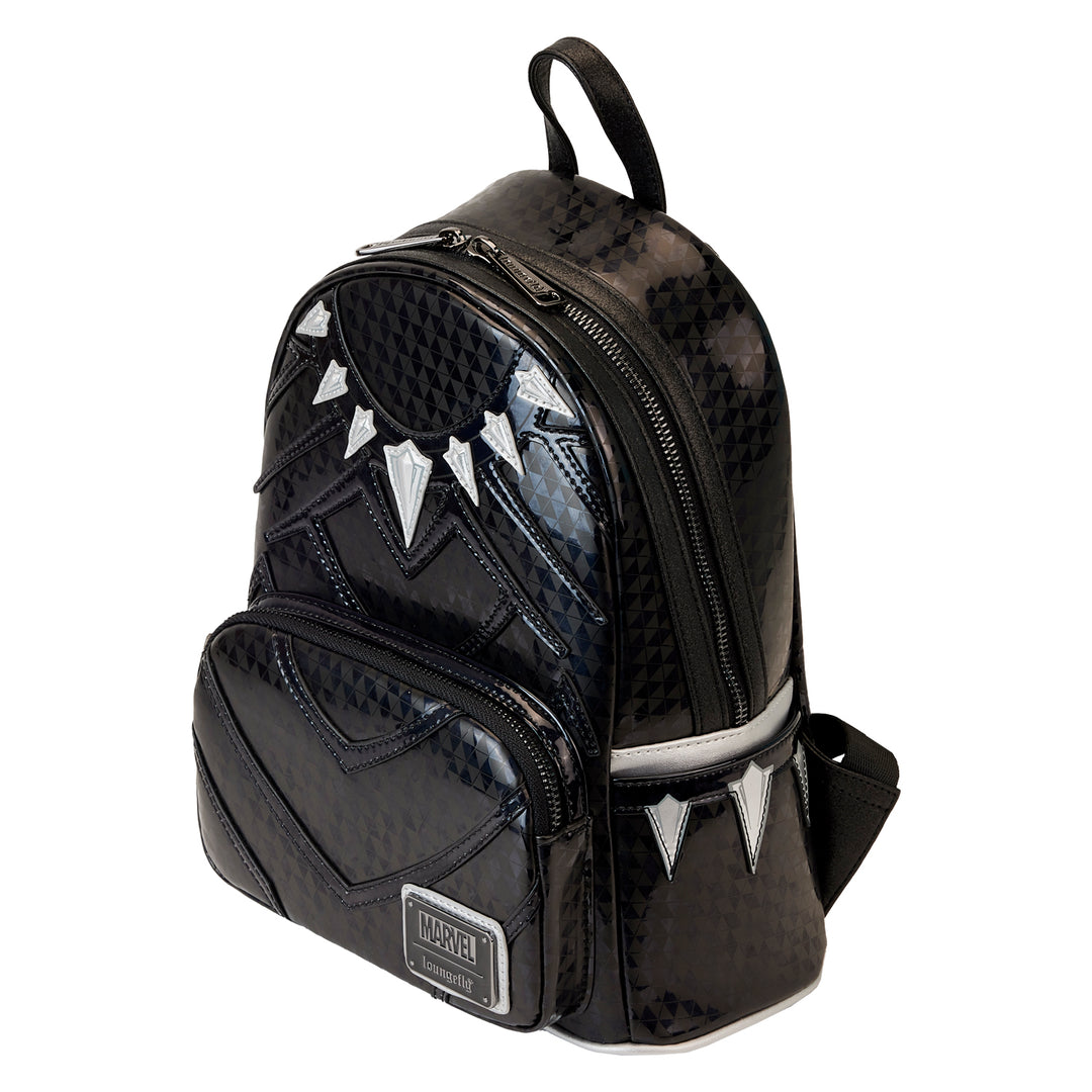 Marvel Metallic Black Panther Cosplay Mini Backpack