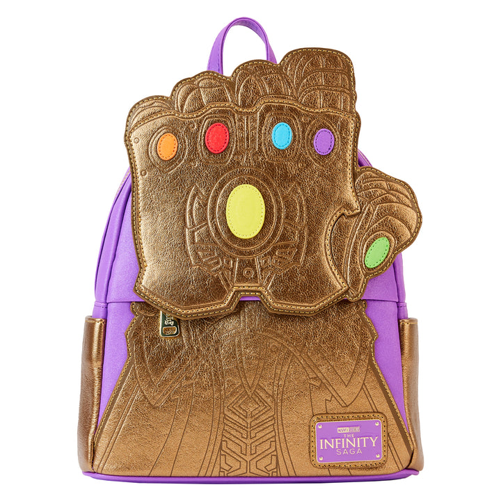 Marvel Metallic Thanos Gauntlet Mini Backpack