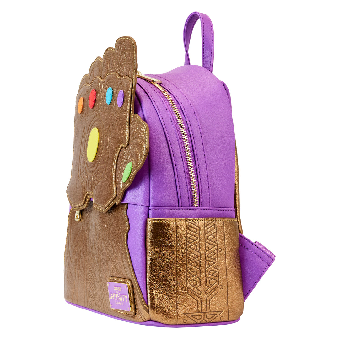 Marvel Metallic Thanos Gauntlet Mini Backpack