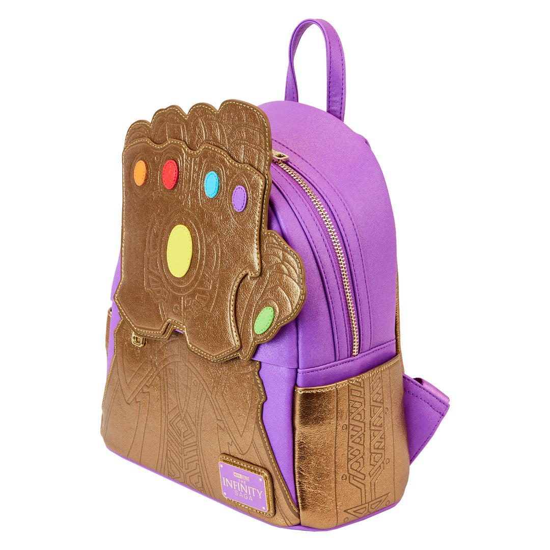 Marvel Metallic Thanos Gauntlet Mini Backpack