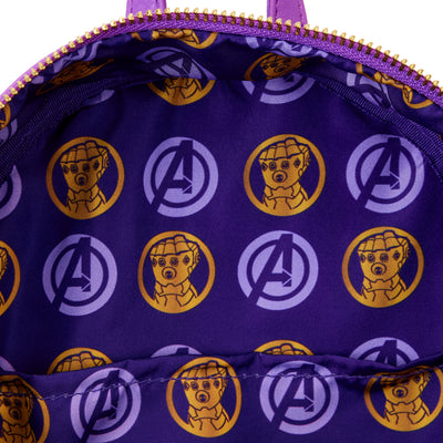 Marvel Metallic Thanos Gauntlet Mini Backpack