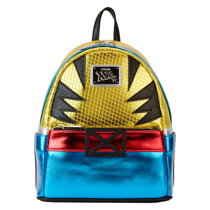 Marvel Metallic X-Men Wolverine Cosplay Mini Backpack