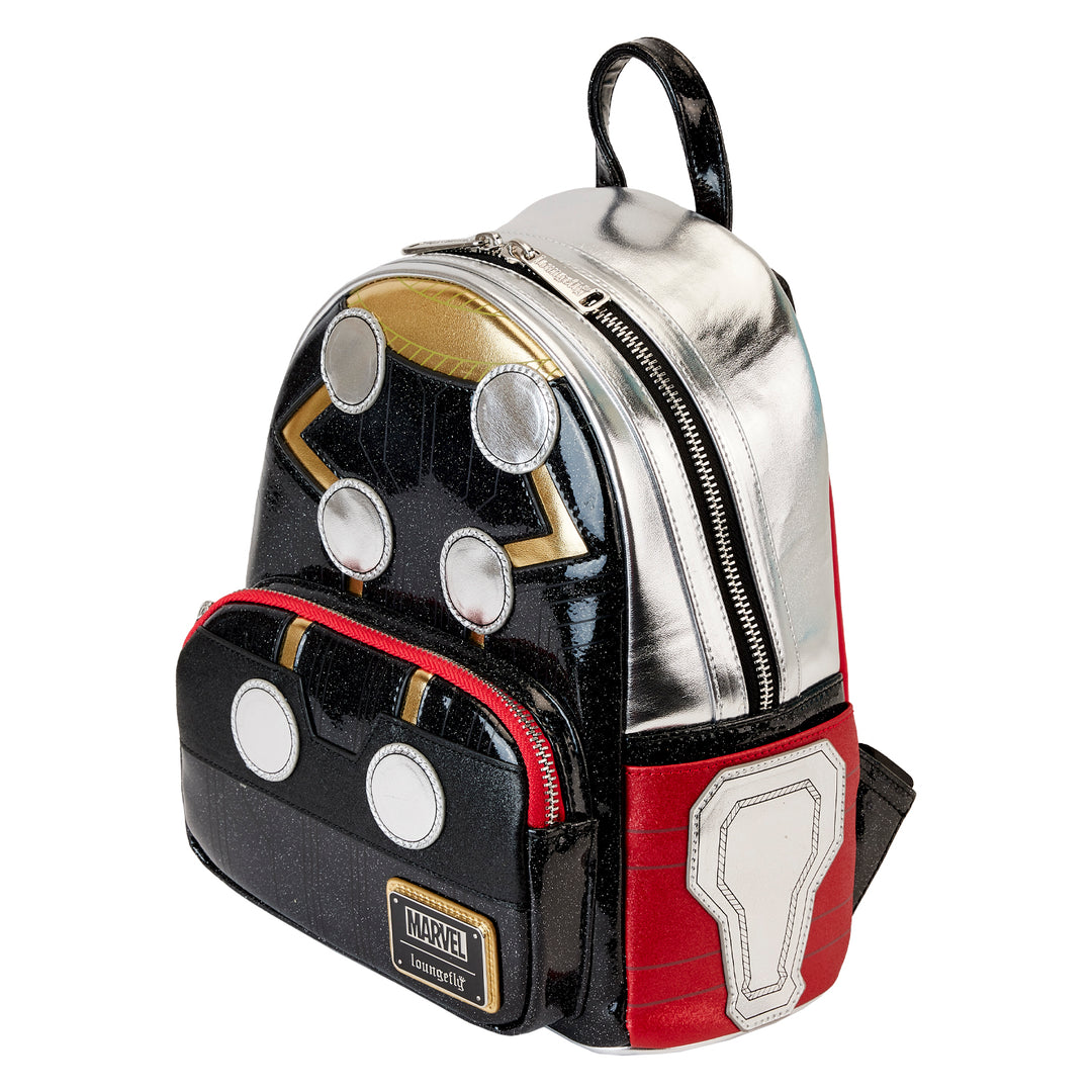 Loungefly Marvel Metallic Thor Cosplay Mini Backpack